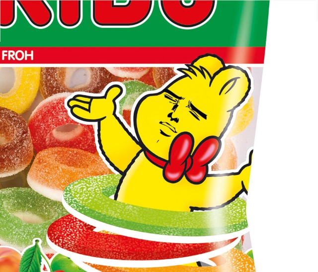 Haribo Bear is a feisty one